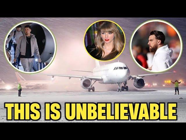 Taylor Swift LEFT SPEECHLESS After Travis Kelce & the Chiefs left STRANDED in Denver after BLIZZARD