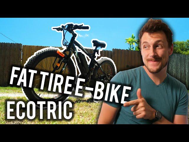 Ecotric Fat Tire Beach Snow e-bike