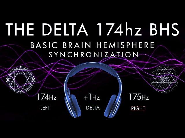 A Powerful And Secured Sleep -   DELTA 174 hz Brain Hemisphere Synchronization