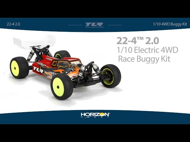 Team Losi Racing 1/10 22-4 2.0 4WD Buggy Race Kit