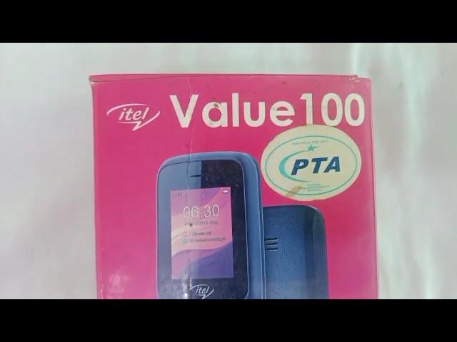 I TEL Value 100 keypad mobile Smart Mobile Big Speaker black colour New Model 28May2025
