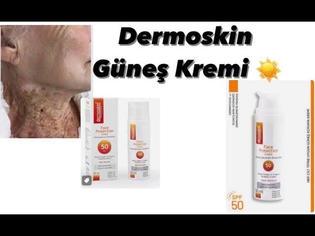 BEYAZLIK BIRAKMAYAN 50SPF KORUMALI GÜNEŞ KREMİ ÖNERİSİ️ #keşfet #güneşkremi #fyp #dermoskin