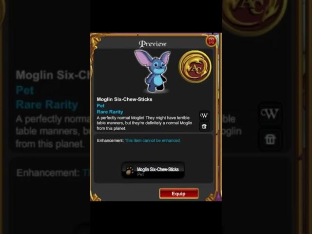 AQW NEW MEMEHANO GIFTS RARE PET l CAPE  & HOUSE GUEST /JOIN FREAKITIKI