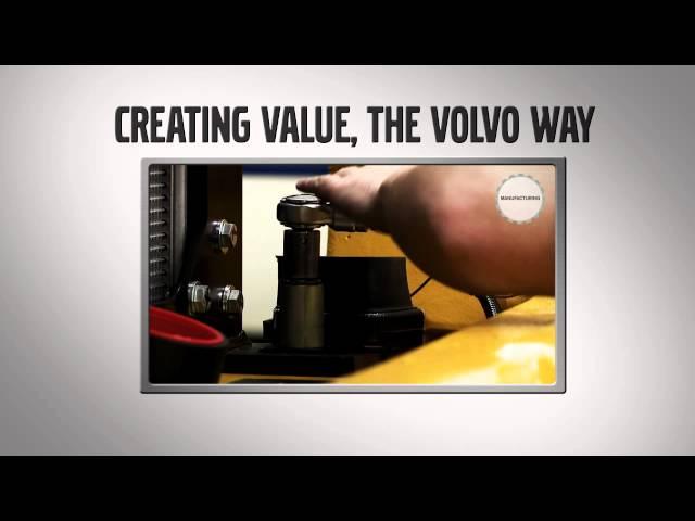 Volvo Construction Equipment -- Bringing our Core Values to life -- Quality is what drives us