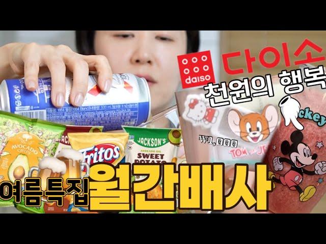 월간배사 여름종합선물셋트_맥주안주의 찰떡궁합 수입과자_컬리템(다이어트 스낵) | 다이소에서 완벽하게 득템_왜 안사?
