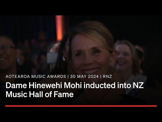 Dame Hinewehi Mohi inducted into the New Zealand Music Hall of Fame | AMA2024