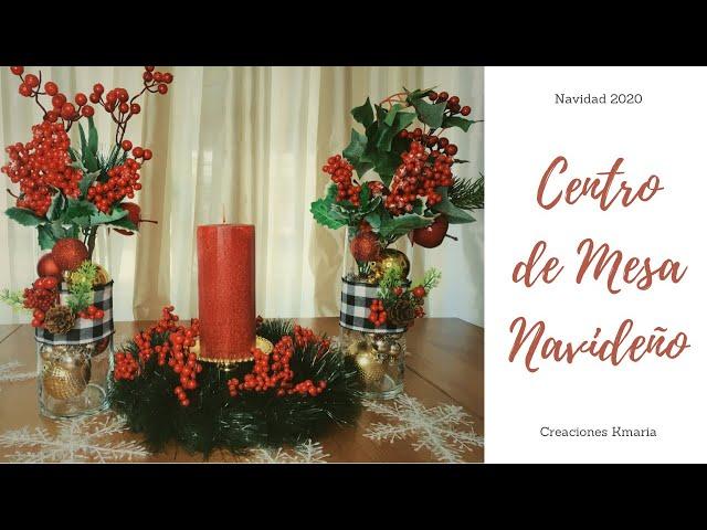 CENTRO DE MESA PARA NAVIDAD / Creaciones Kmaria 2020