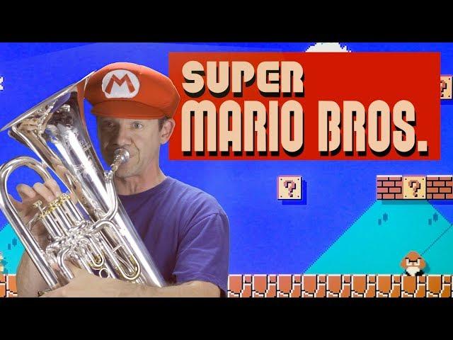 Super Mario Bros Theme (Euphonium and Tuba Cover) - Scott Sutherland