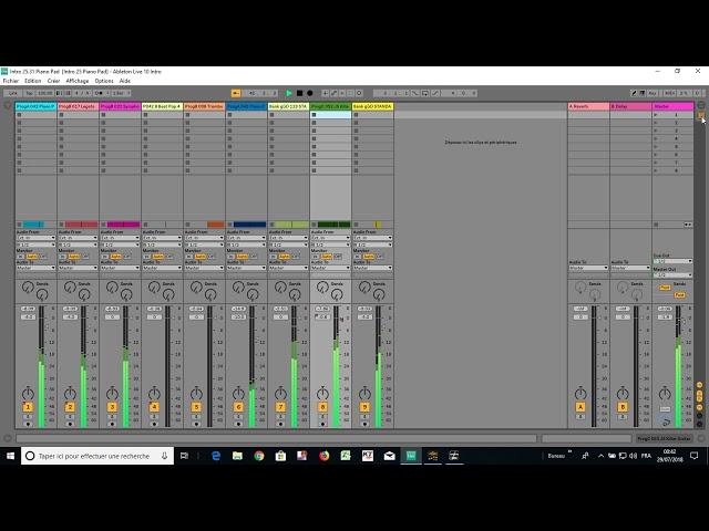 Intro 25.31 Piano Pad (HD 1080p) KORG Krome ROLAND Quad'Capture ABLETON Live 10 Intro