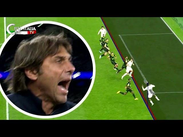 Tottenham - Sporting Lisbona 1-1: var annulla gol regolare a Kean, Conte si fa espellere