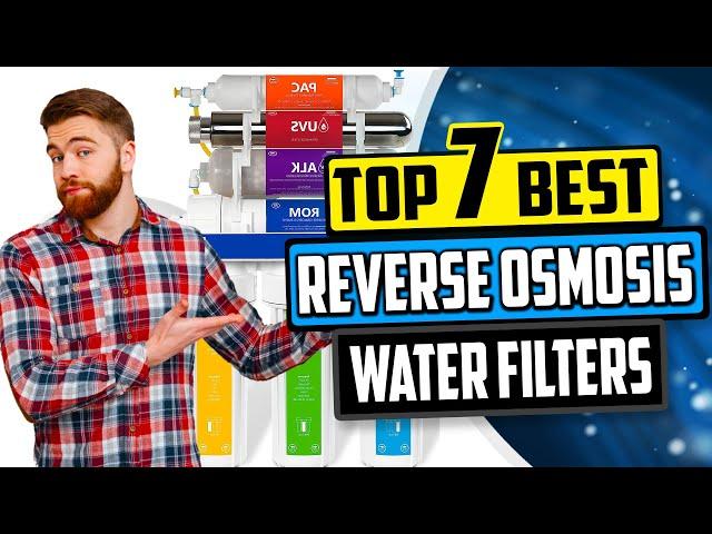 Best Reverse Osmosis Water Filter System | Top 7 Reviews [Buying Guide 2024]