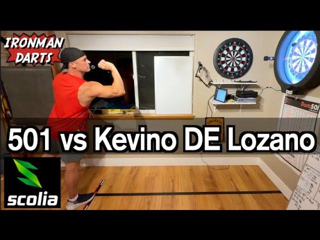 501 vs Kevino on Ironman Darts featuring Scolia Home System