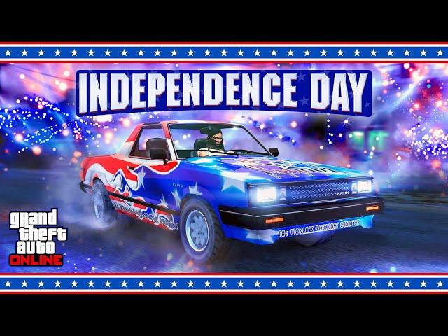 Paint the Town Red, White, and Blue With GTA Online Independence Day Bonuses