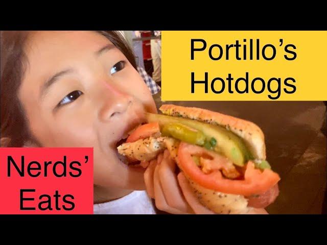 Chicago Style! Portillo’s Hotdogs - Nerds’ Eats Review