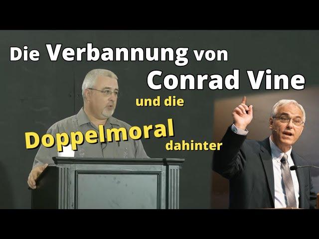 Die Verbannung von Conrad Vine und die Doppelmoral dahinter