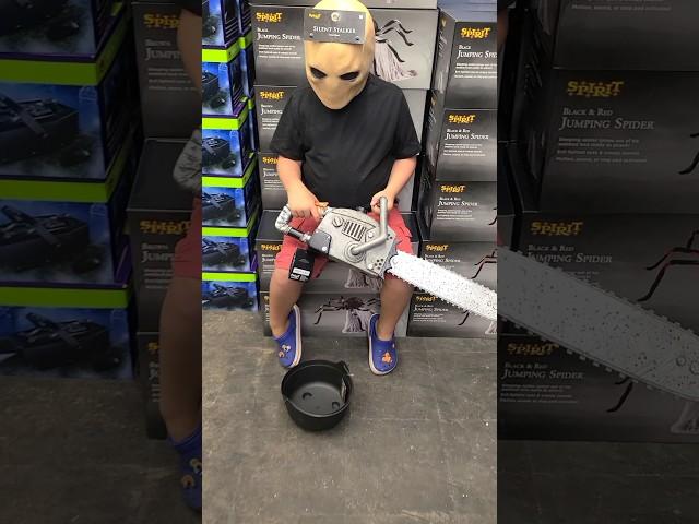 Secret Animatronic in the back of Spirit Halloween! | 2024 | #shorts