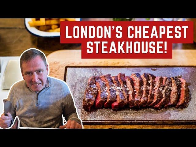 Reviewing FLAT IRON £14 STEAK in LONDON!