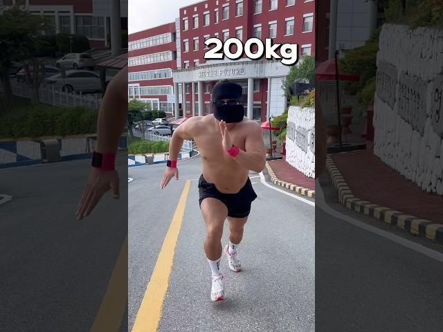 신기록 달성!! (파워클린 200kg)