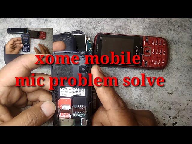 xome mobile mic problem solve