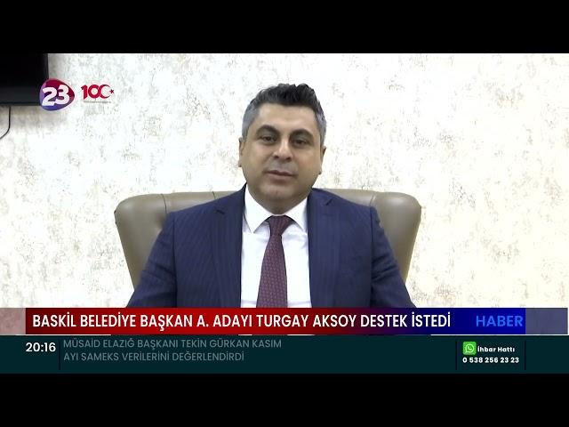 AK PARTİ BASKİL BELEDİYE BAŞKAN ADAY ADAYI TURGAY AKSOY, BASKİLLİ VATANDAŞLARDAN DESTEK İSTEDİ