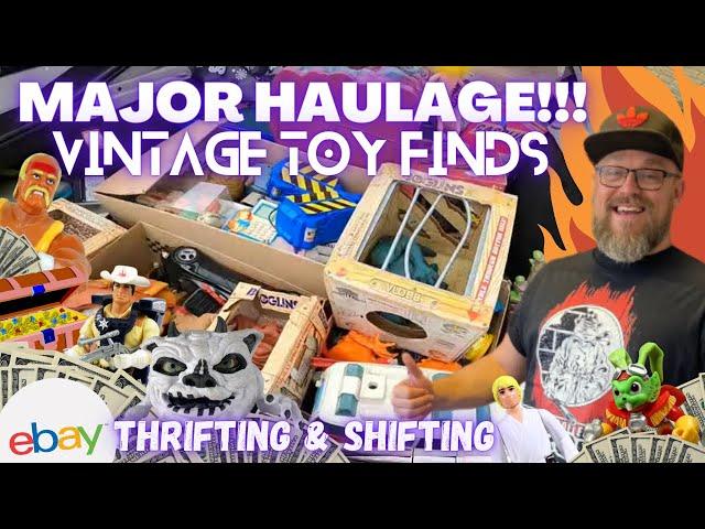 SOME WICKED TOYS!!!! LOVELY BIG LOFT FIND!!! HAUL OF VINTAGE CHILDHOOD TOYS!!!