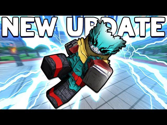 The NEW UPDATE for VIGILANTE DEKU is Actually INSANE in Heroes Battlegrounds ROBLOX