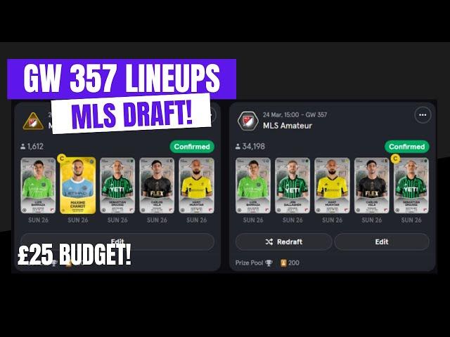 Sorare £25 Road to Glory EP 10 MLS Draft!