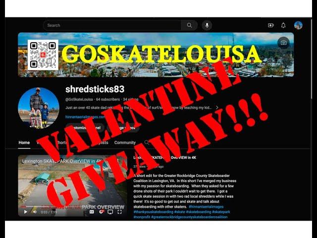 GoSkateLouisa Valentine GIVEAWAY!!!