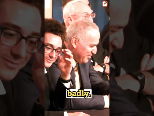 Teasing the old Kasparov 