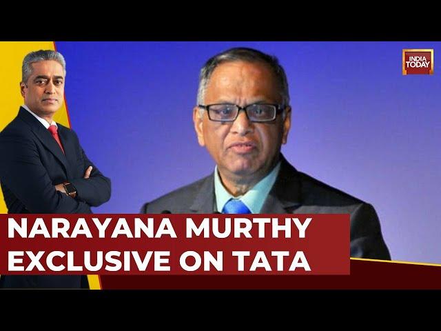 Narayana Murthy Exclusive With Rajdeep Sardesai, Pays Last Tribute To Ratan Tata | India Today