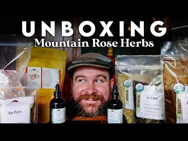 UNBOXING | Mountain Rose Herbs products haul