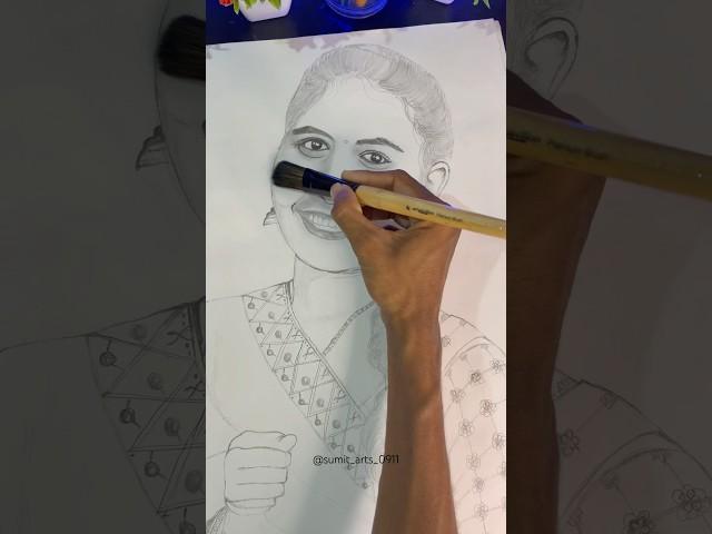 Commission work part -4 #artworks #portrait #sketch #drawing #art #shorts #handdrawing #trending #yt