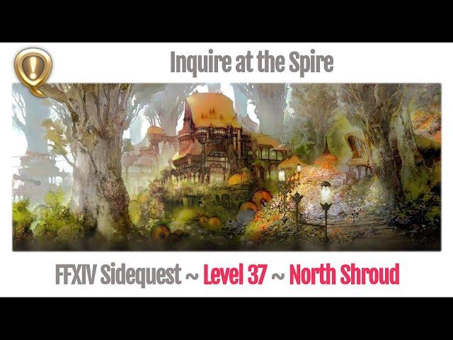 FFXIV Inquire at the Spire - A Realm Reborn