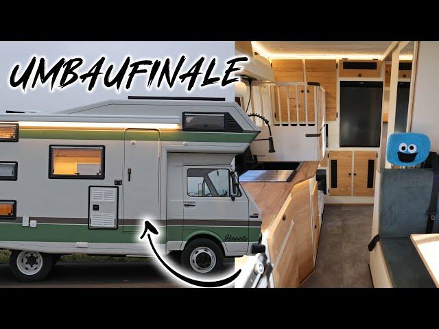 Henrietta is finished! Water underfloor heating in the VW LT 40 Clou 570 Family Camper! The conve...