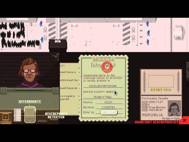 Let's Drown Out... Papers, Please