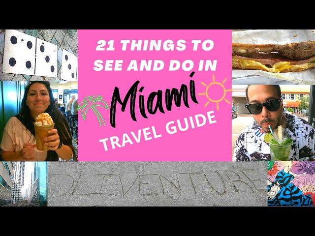 Top 21 Things to See and Do in Miami (Miami Travel Guide) #miamitravelvlog