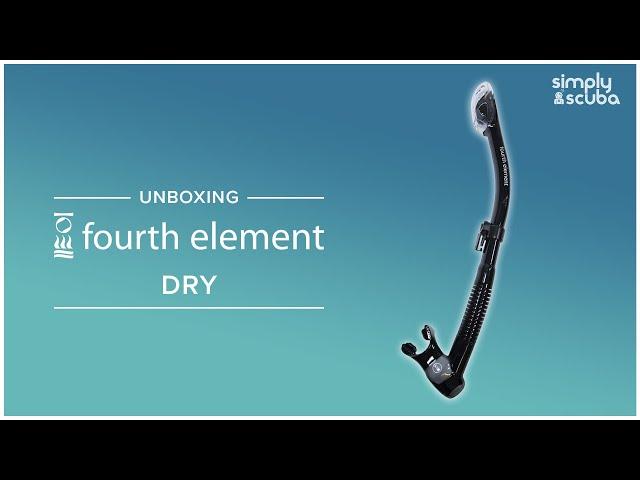 Fourth Element Dry Snorkel | Unboxing | @simplyscuba