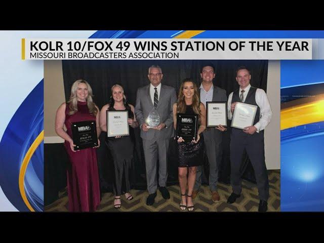 KOLR 10 & Fox 49 named Station of the Year at Missouri Broadcasters Association awards