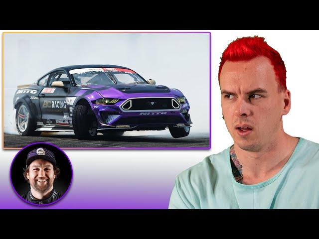 Pro Drifter Reacts to Chelsea Denofa Drifting