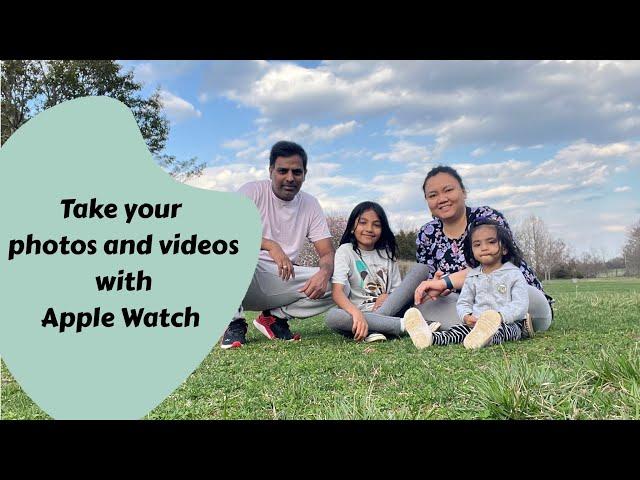HOW TO TAKE PHOTOS & VIDEOS WITH YOUR APPLE WATCH | QISTHINA'S DIARY