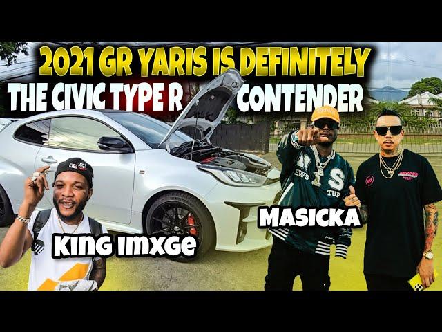 is the GR Yaris Really the Civic Type R Contender? Masicka 20 Matic & King Imxge Spaceship Video!