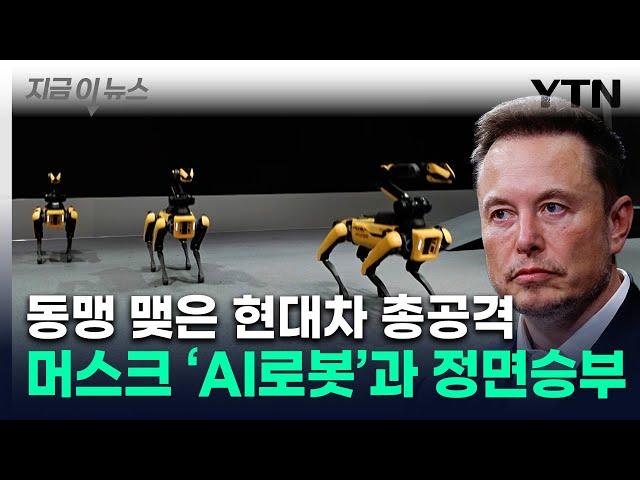 현대차, 도요타와 손 잡았다...'AI 로봇' 테슬라에 도전장 [지금이뉴스] / YTN