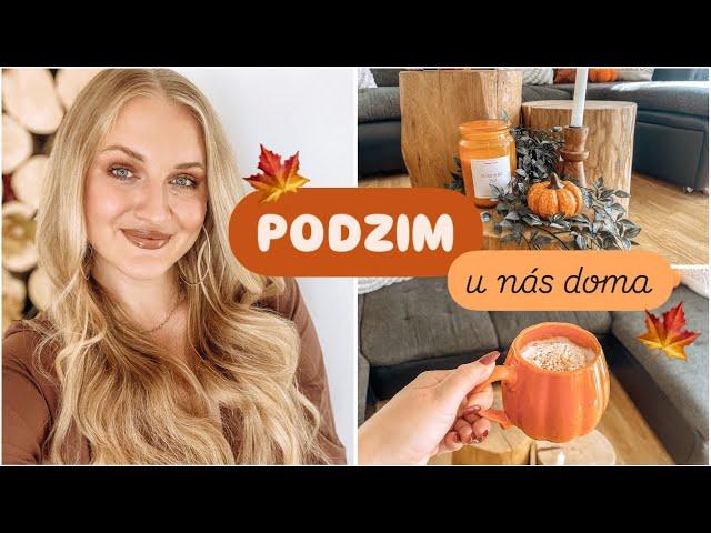 PODZIMNÍ DEKORACE | dekoruji náš dům️🪵, co nového jsem koupila