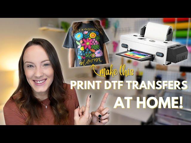 Start a Shirt Business at Home With a DTF Printer! Procolored F13 Full Tutorial