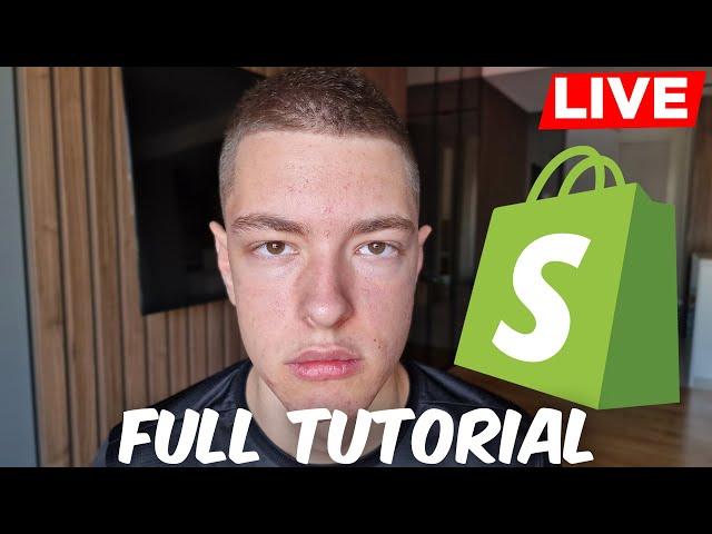 Building A Branded Shopify Store Live - 2023 (Step By Step)