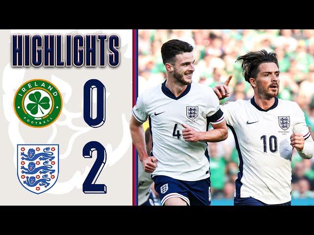 Republic Of Ireland 0-2 England | Rice and Grealish On Target In Dublin | Nations League Highlights