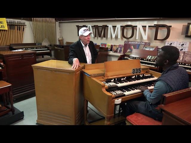 # 335 Rare Blond Hammond B3 with Leslie for sale