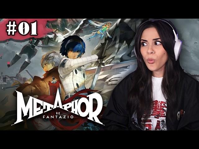 I NEVER PLAYED PERSONA, BUT THIS IS AMAZING! | Metaphor: ReFantazio - Part 1 (Full Playthrough)