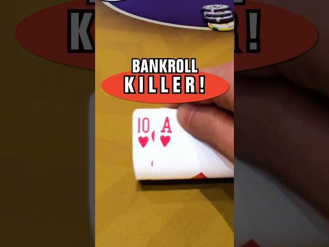 this ONE mistake is draining your bankroll  #poker #pokerhand #pokerhands
