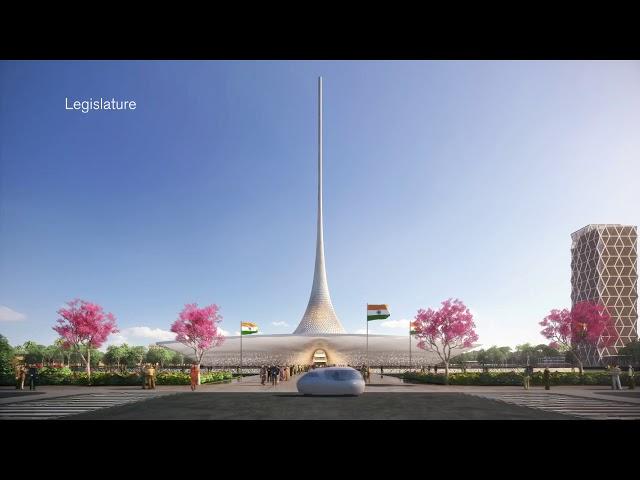 Amaravati Government Complex masterplan by Foster + Partners